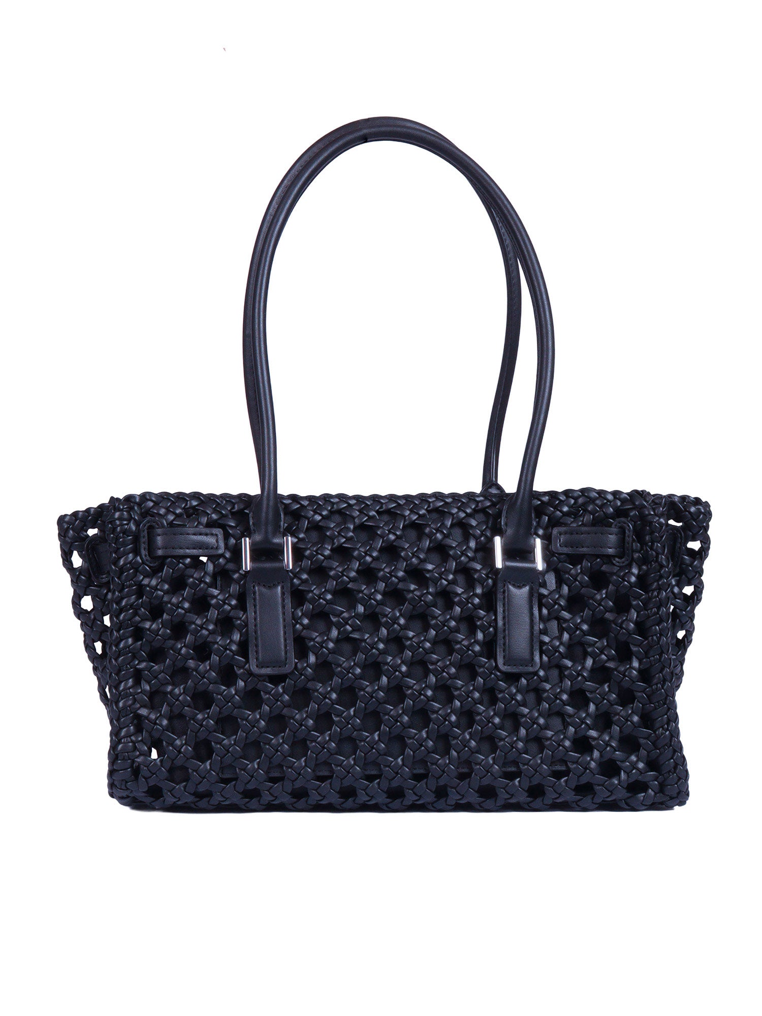 Sm Ew Shoulder Tote Black Handbag