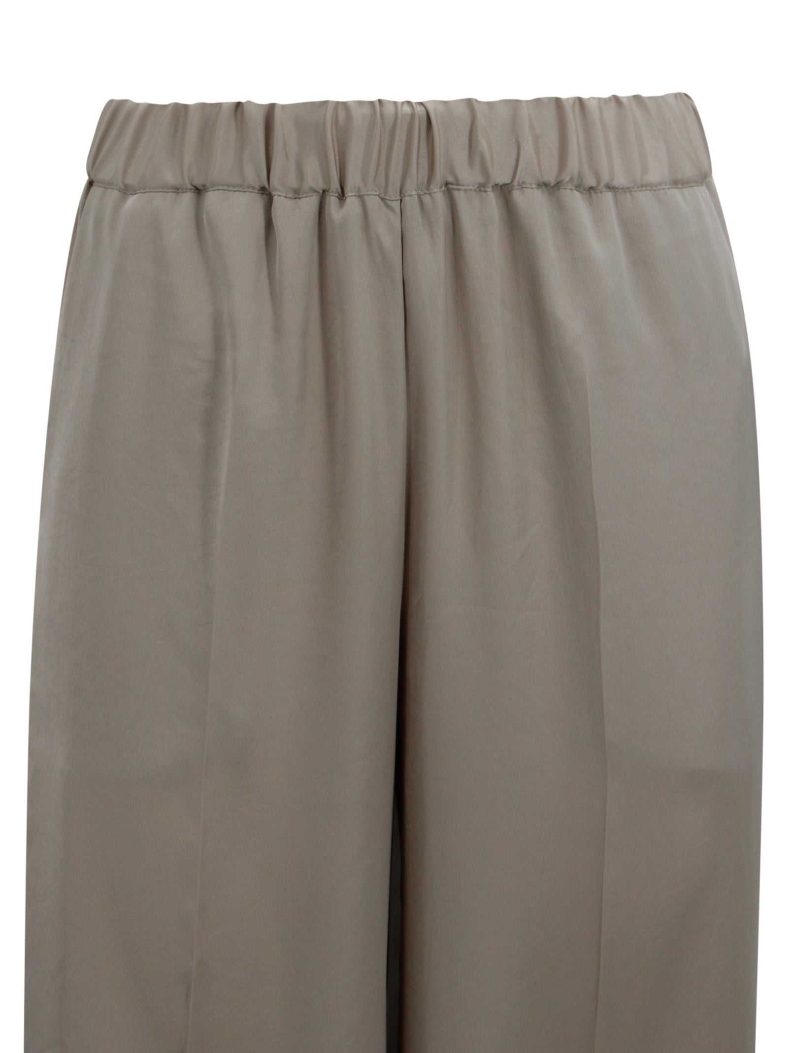 Parosh Trousers Beige Polyester