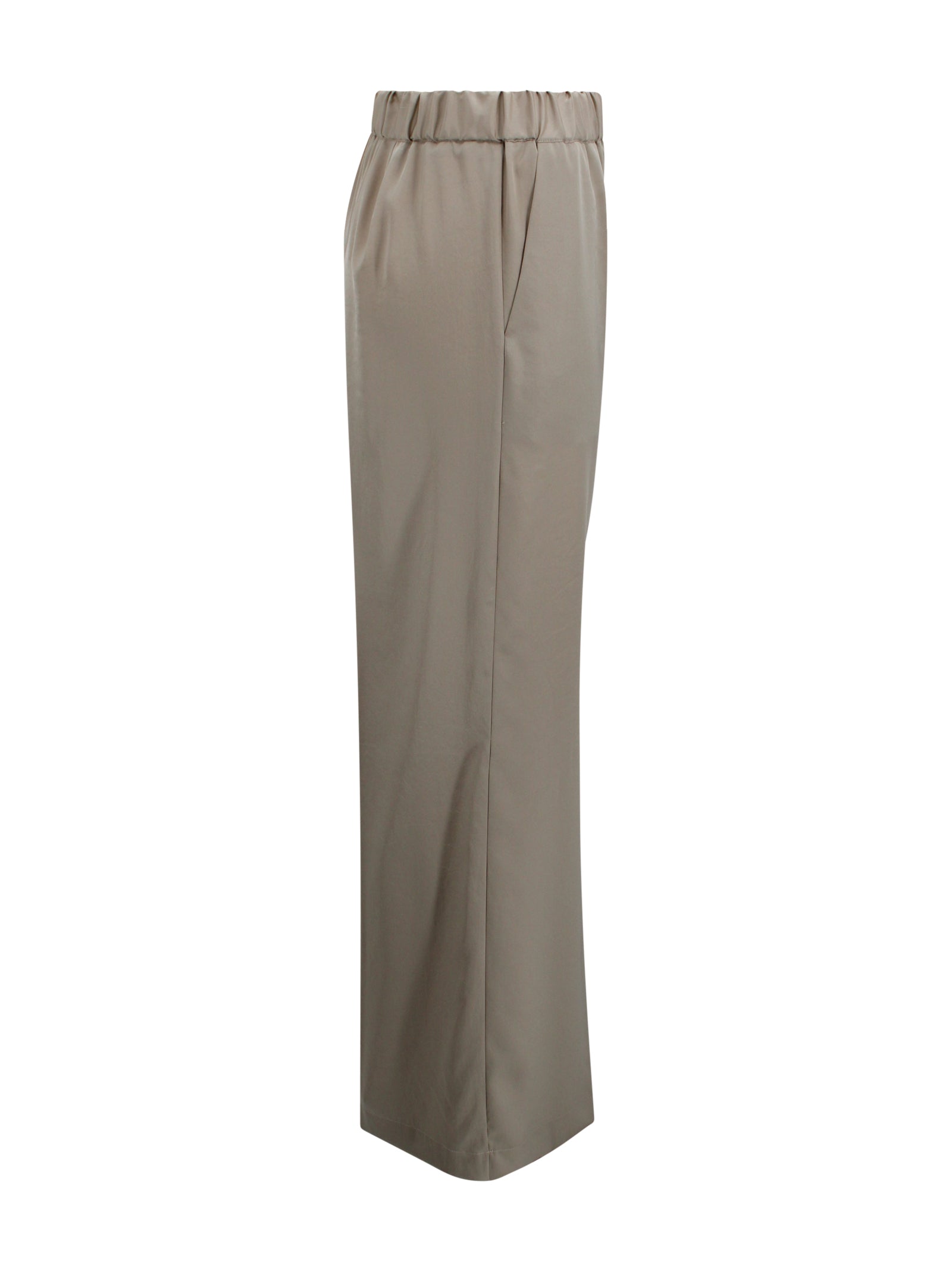 Parosh Trousers Beige Polyester