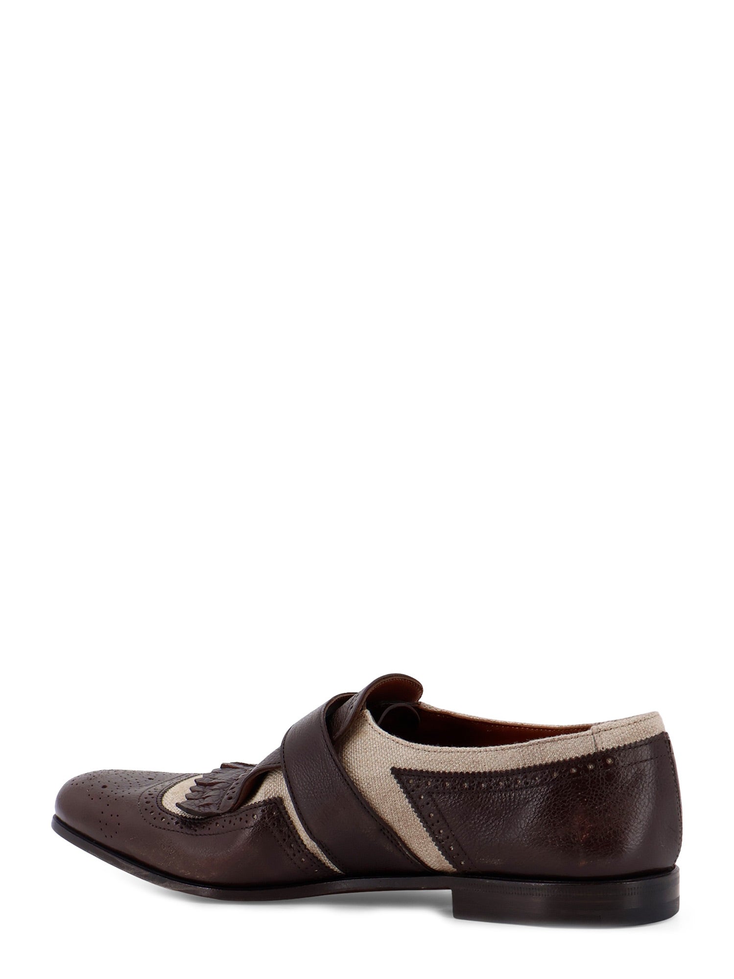 Churchs Flat Shoes Ebony Ecru