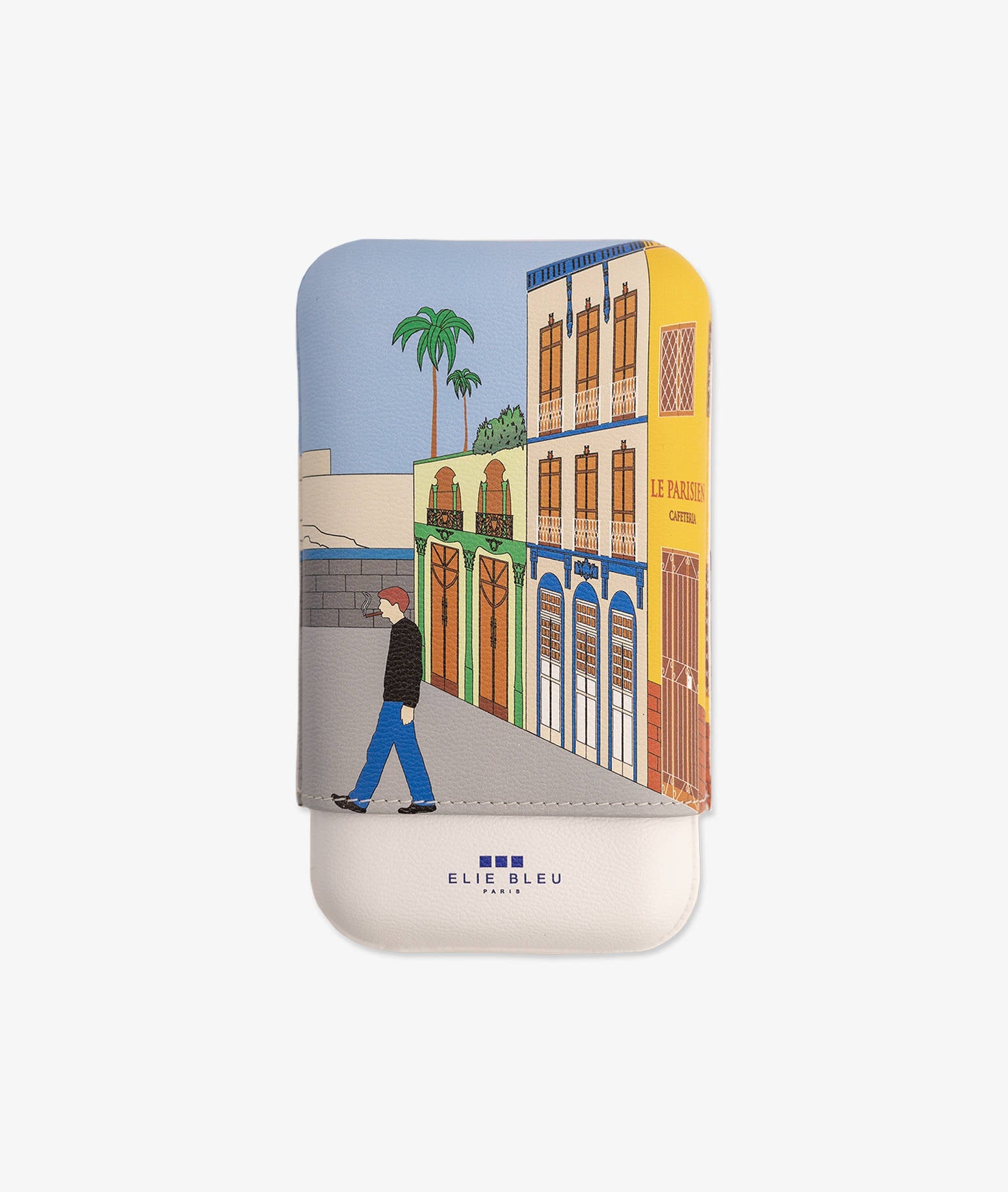 Casa Cubana Le Parisien Cigars Case Yellow
