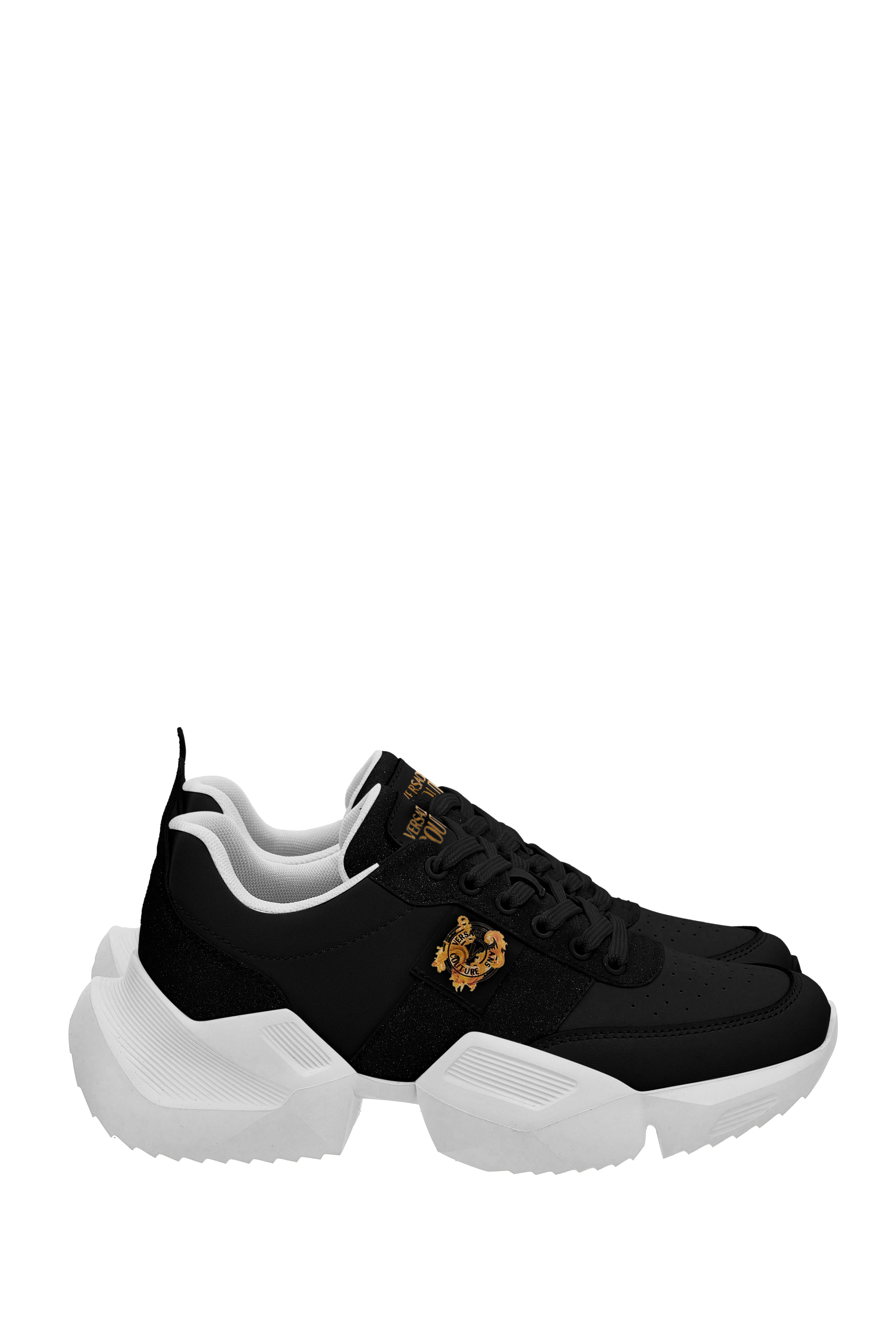 VERSACE JEANS COUTURE Sneakers Black Bovino