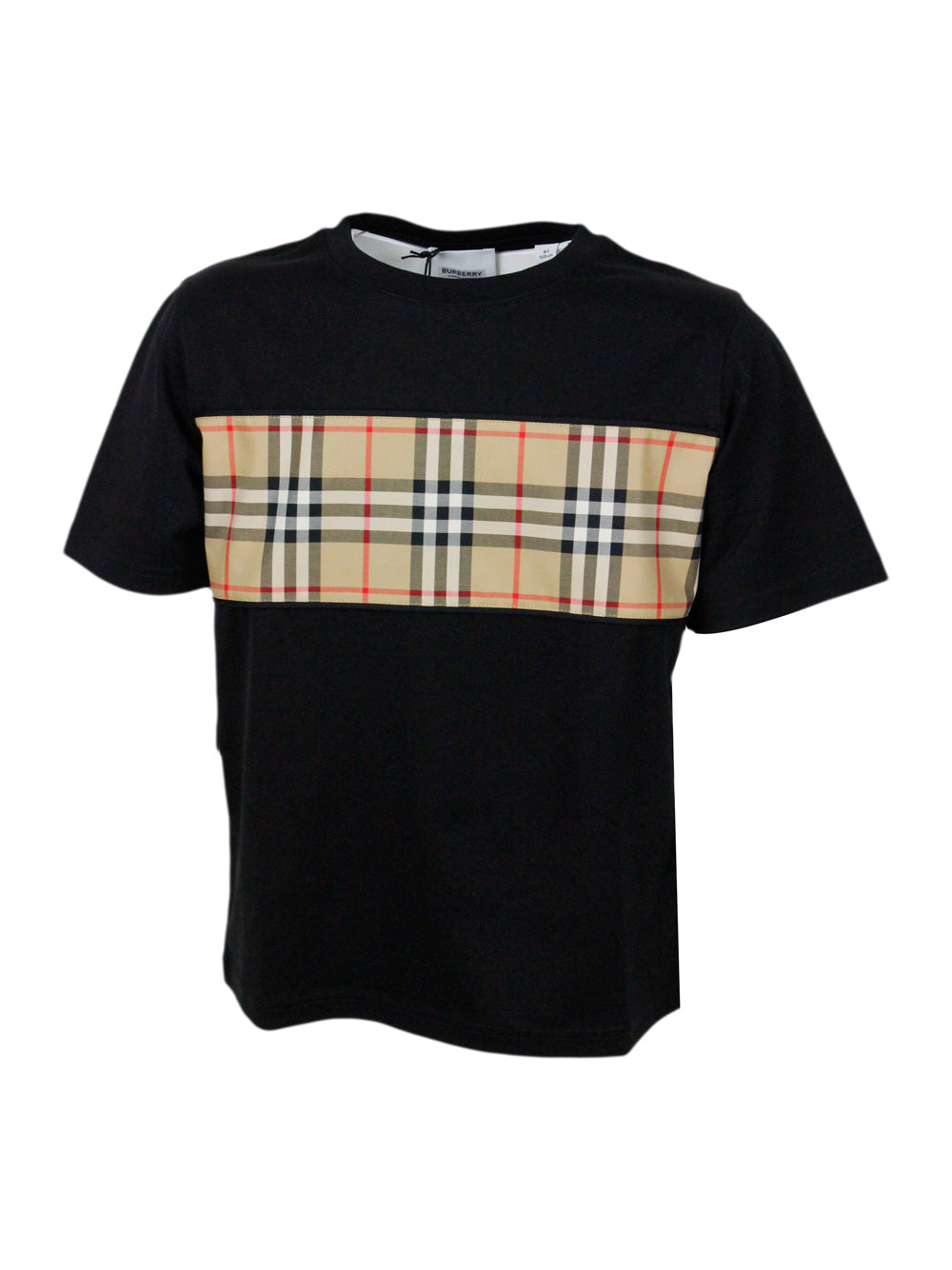 Burberry T-Shirts And Polos Black 100co