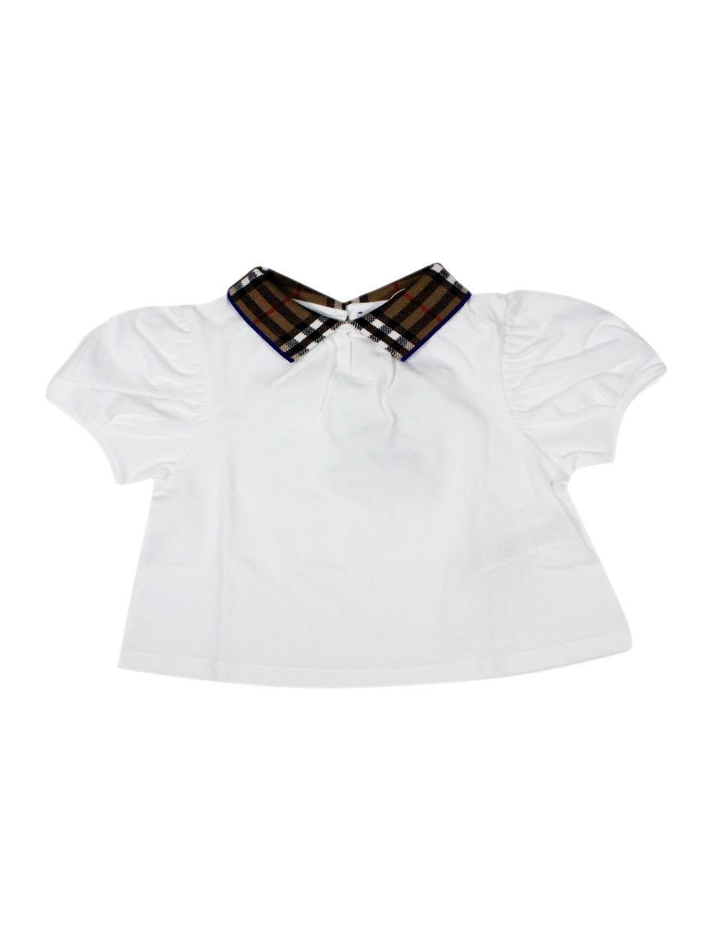 Burberry T-Shirts And Polos White 100co