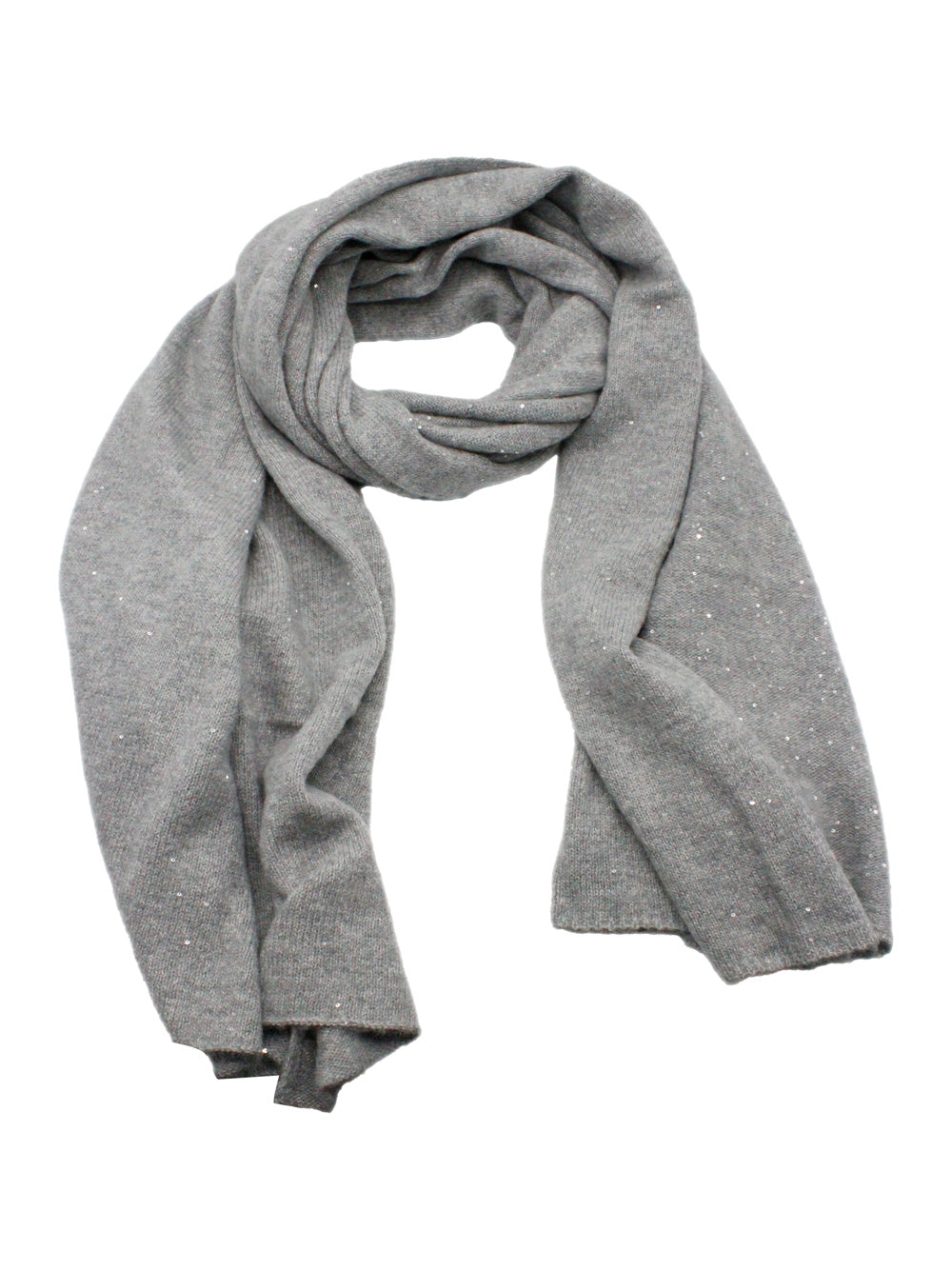 Fabiana Filippi Scarfs Grey 75wv 15se 10ws