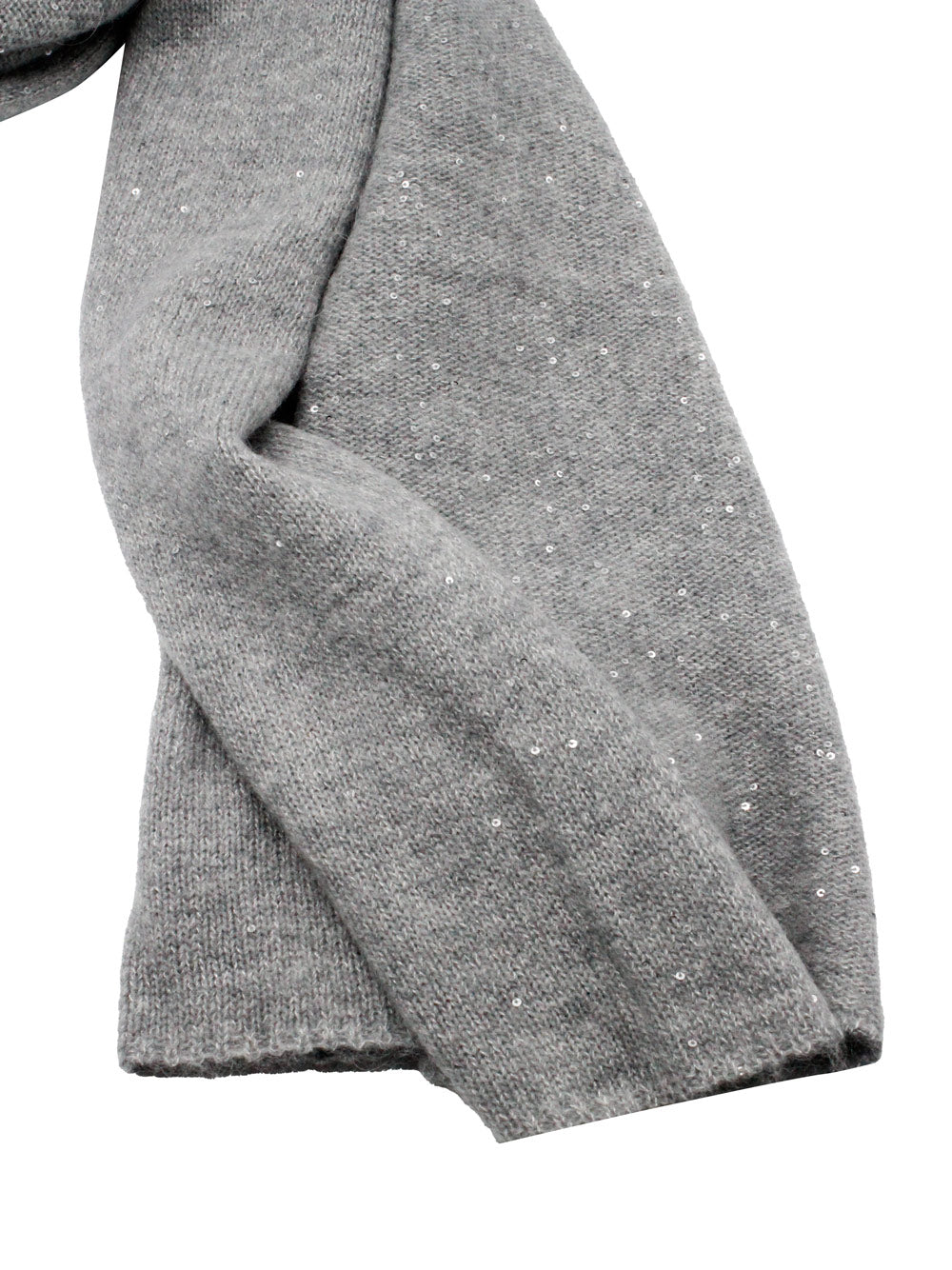 Fabiana Filippi Scarfs Grey 75wv 15se 10ws