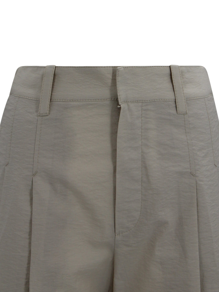 Brunello Cucinelli Trousers Quarzo Cotton