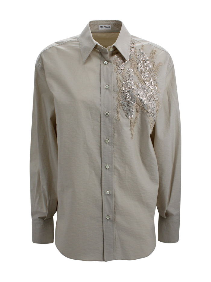 Brunello Cucinelli Shirts Quarzo Cotton