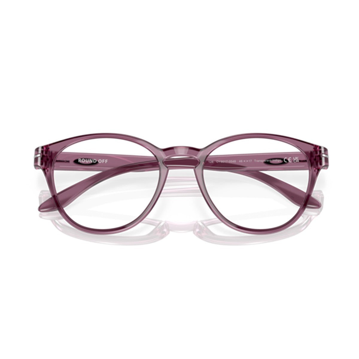 Oakley Youth Vista Round Off Oy8017 Purple Celluloide Optical Frames