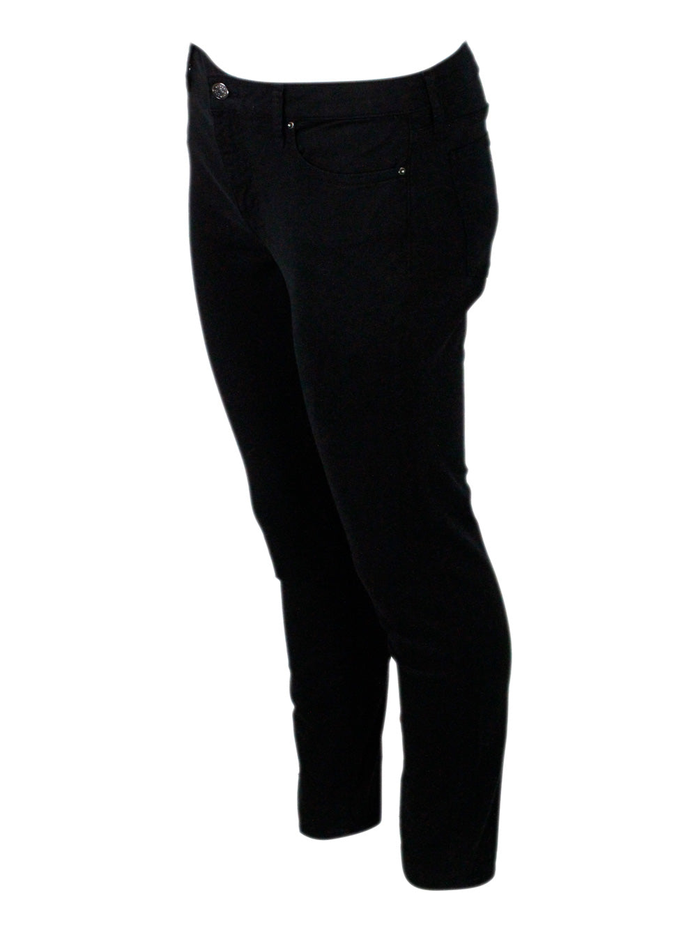Armani Exchange Trousers Black 98co 2 Ea