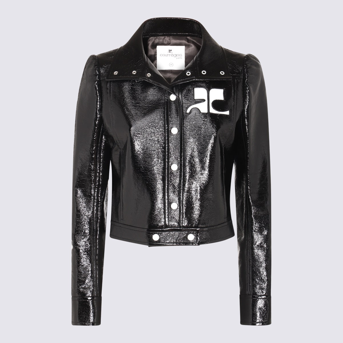 Courreges Jackets Black _co Pu Ea