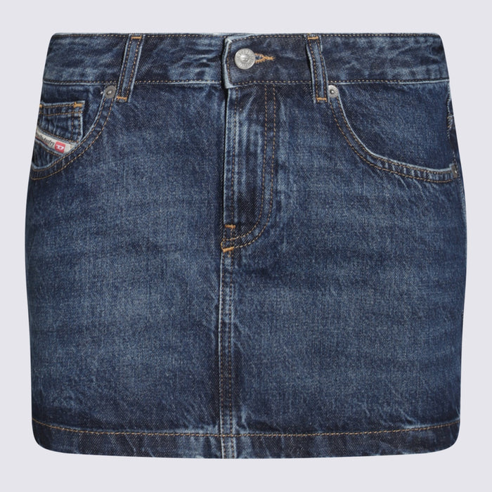 Diesel Skirts Blue _co