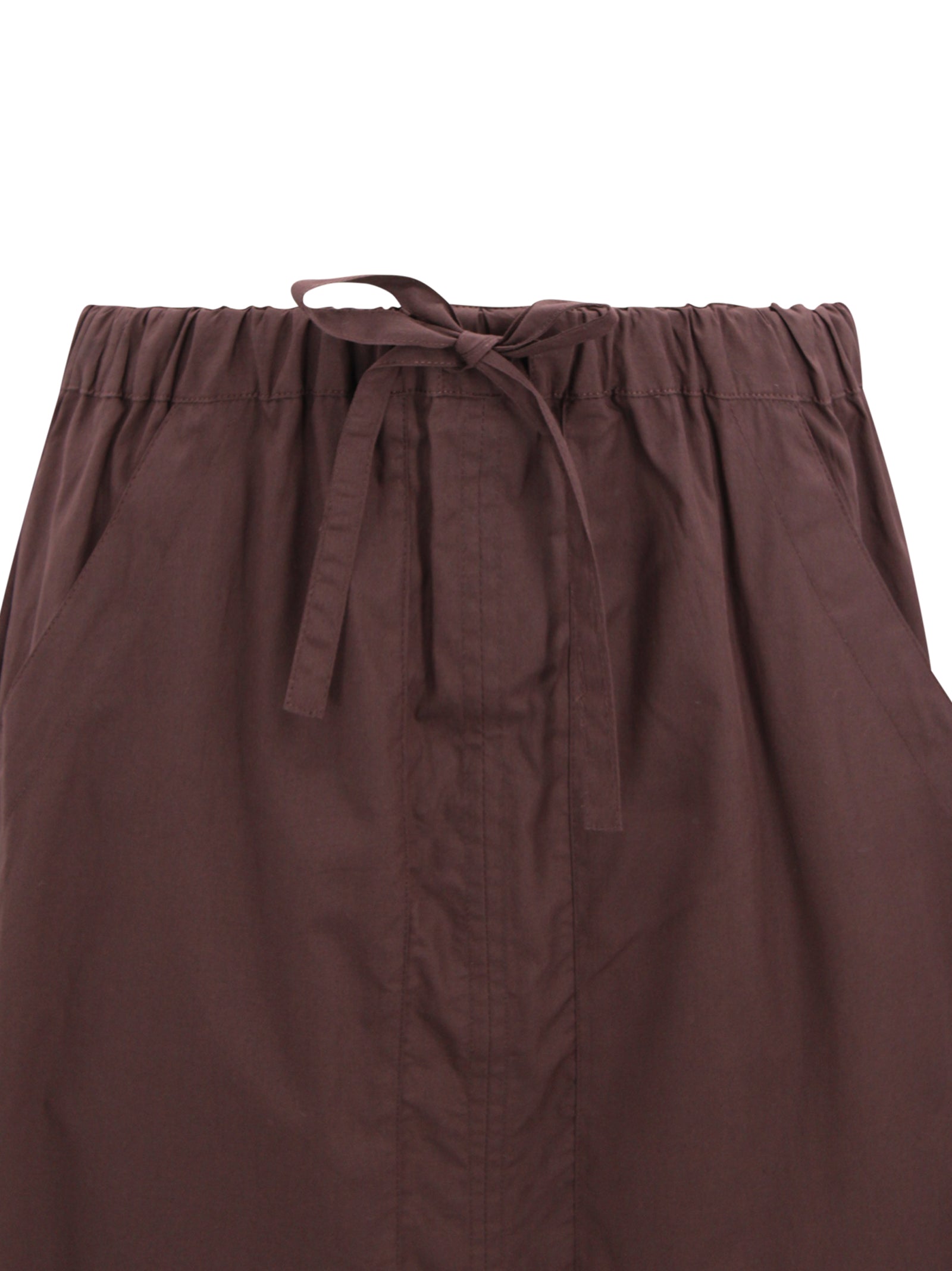 SOEUR Skirts Brown Cotton