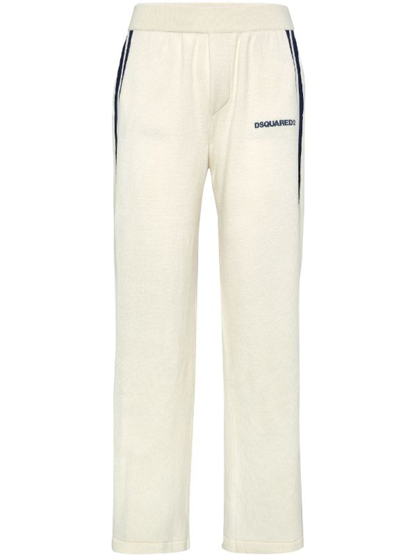 Dsquared2 100% Jersey joggers in cream