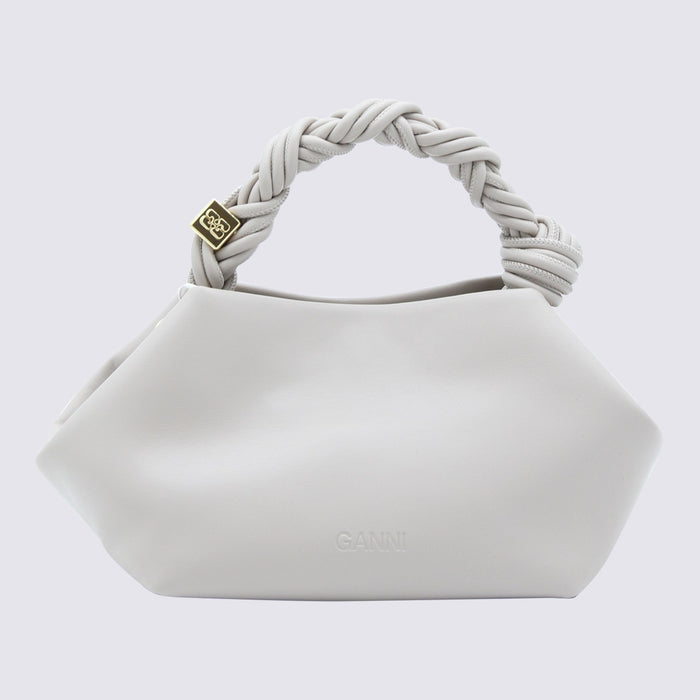 Ganni Bags Oyster Gray _le Pu Pl