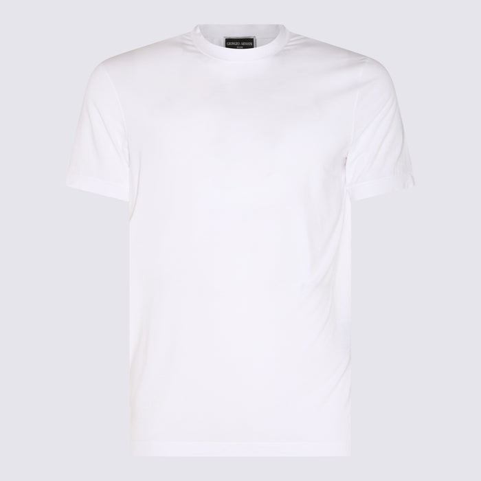Giorgio Armani T-shirts and Polos White
