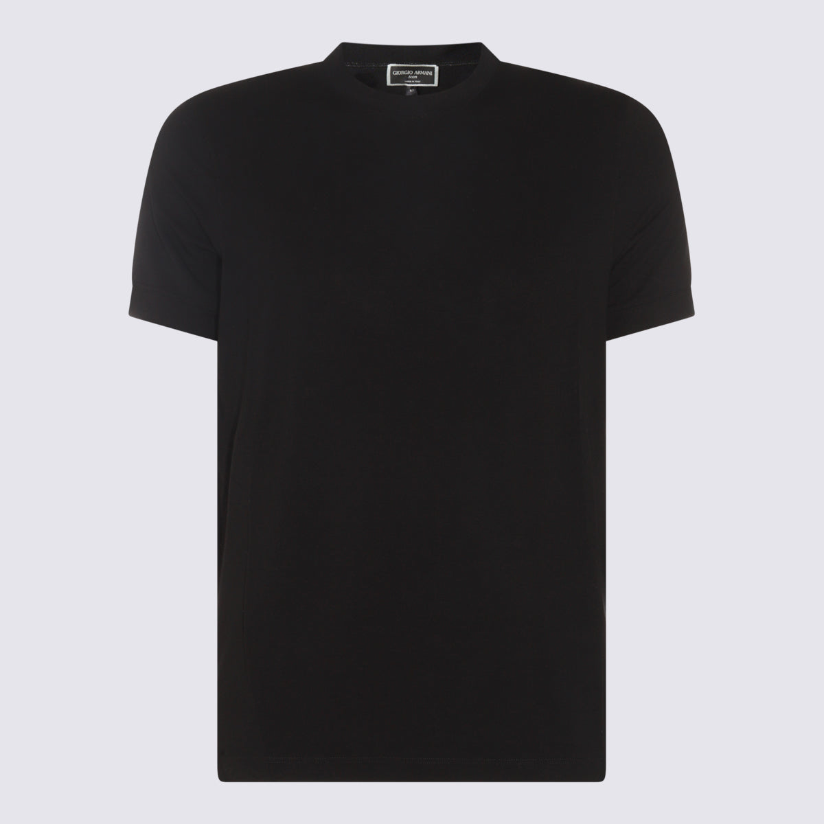 Giorgio Armani T-Shirts And Polos Black