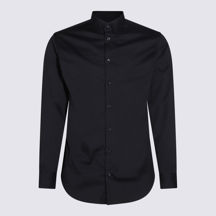 Giorgio Armani Shirts Blue