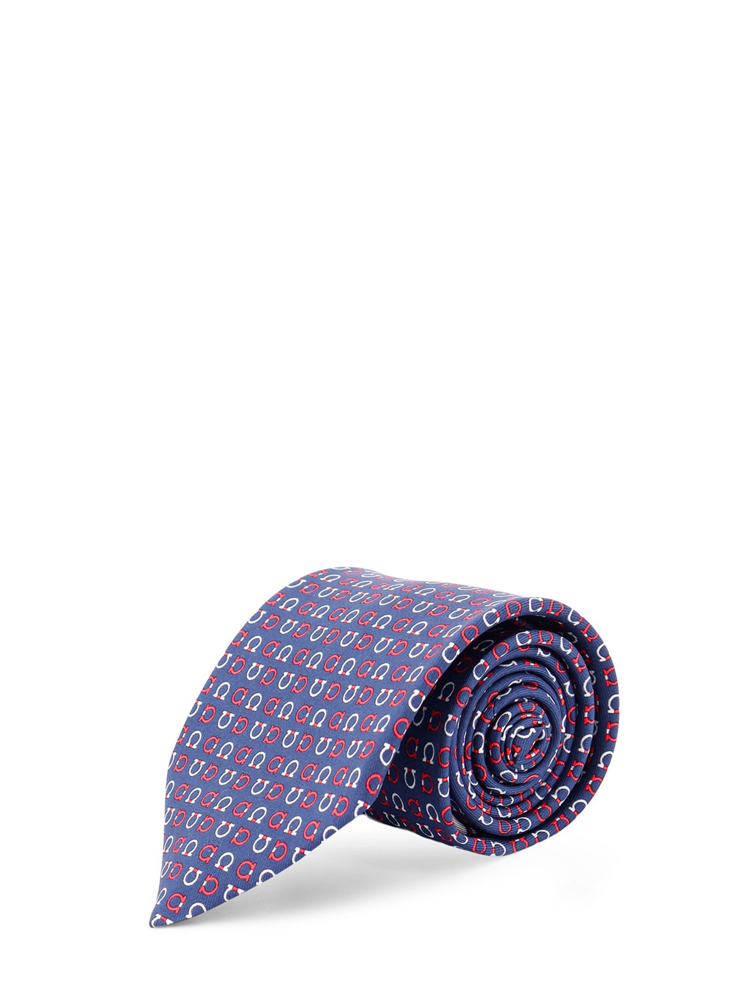 Ferragamo Ties Bluscurorosso