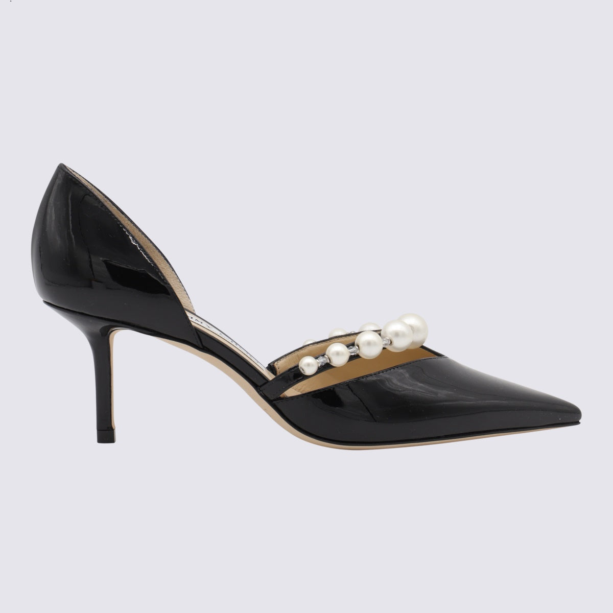 Jimmy Choo With Heel Black _cover Le Sole