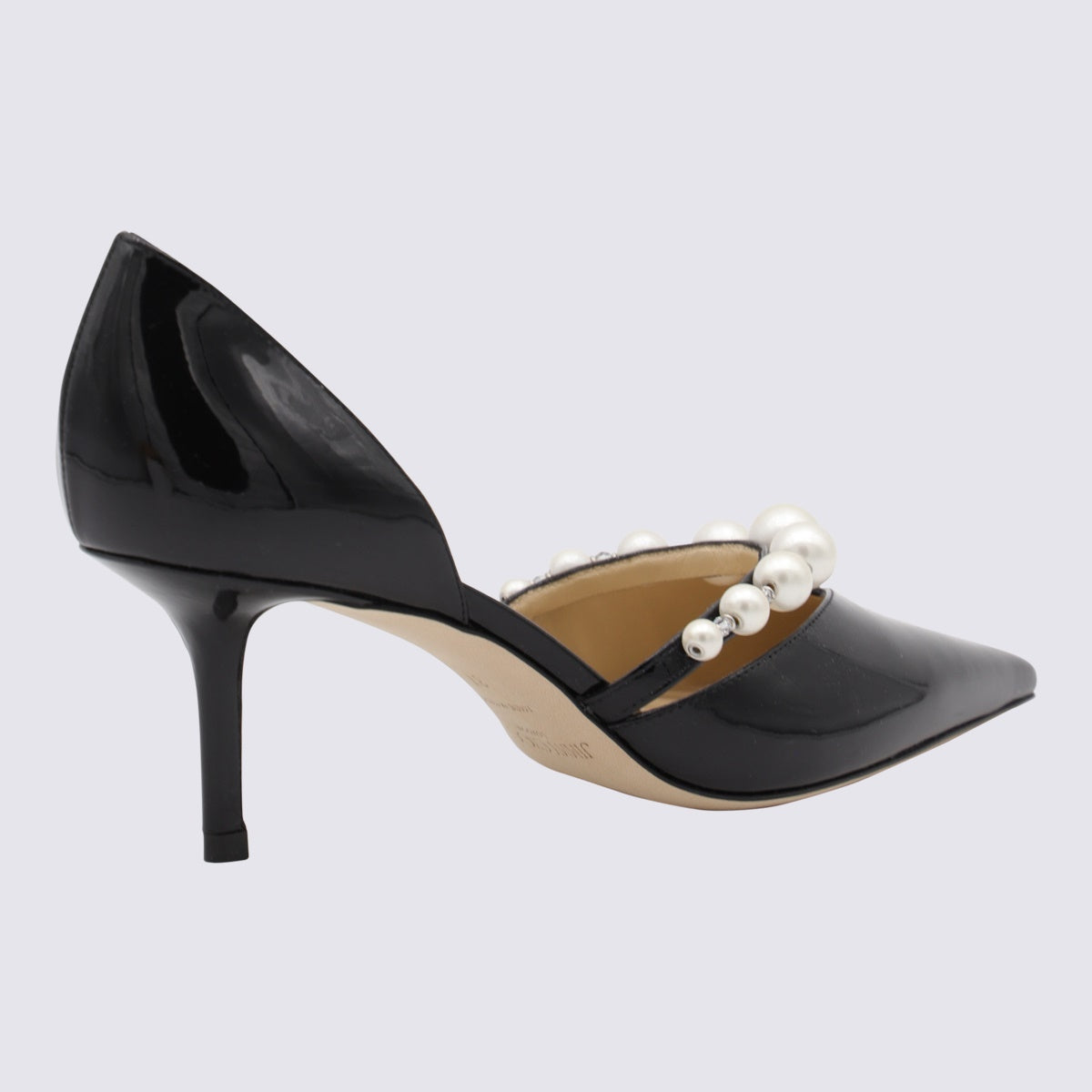 Jimmy Choo With Heel Black _cover Le Sole