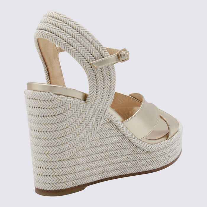 Jimmy Choo Flat shoes Champagne _cover Le Sole Le/el