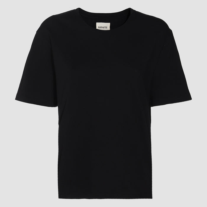 KHAITE T-shirts and Polos Black