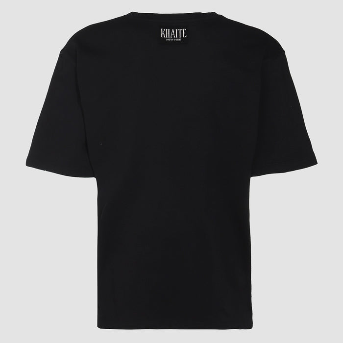 KHAITE T-shirts and Polos Black