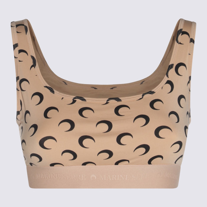 MARINE SERRE Top Brown _pa Ea