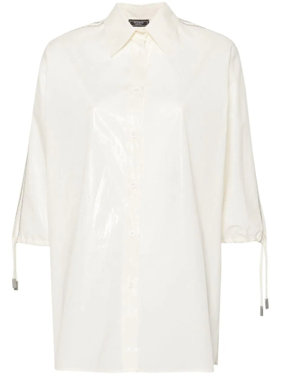 Peserico Cotton 53% shirt in white