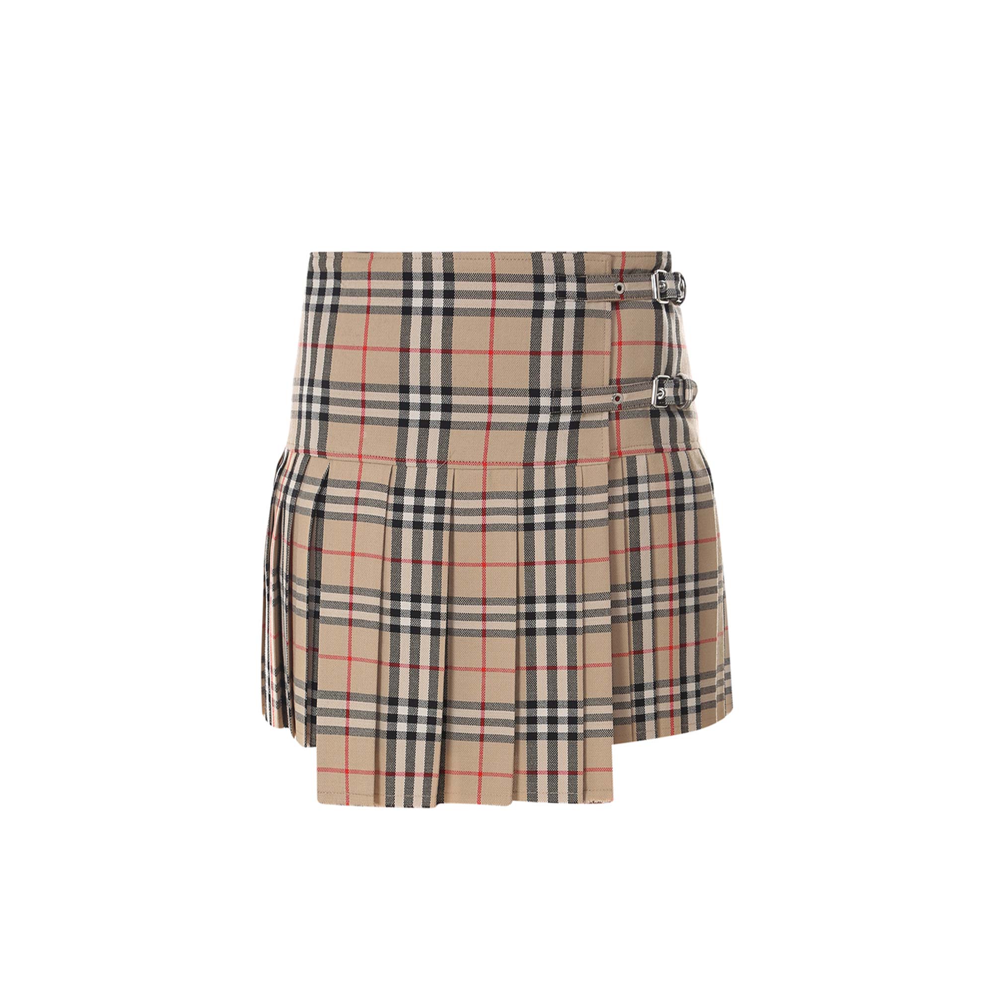 Burberry Skirts Beige Lana
