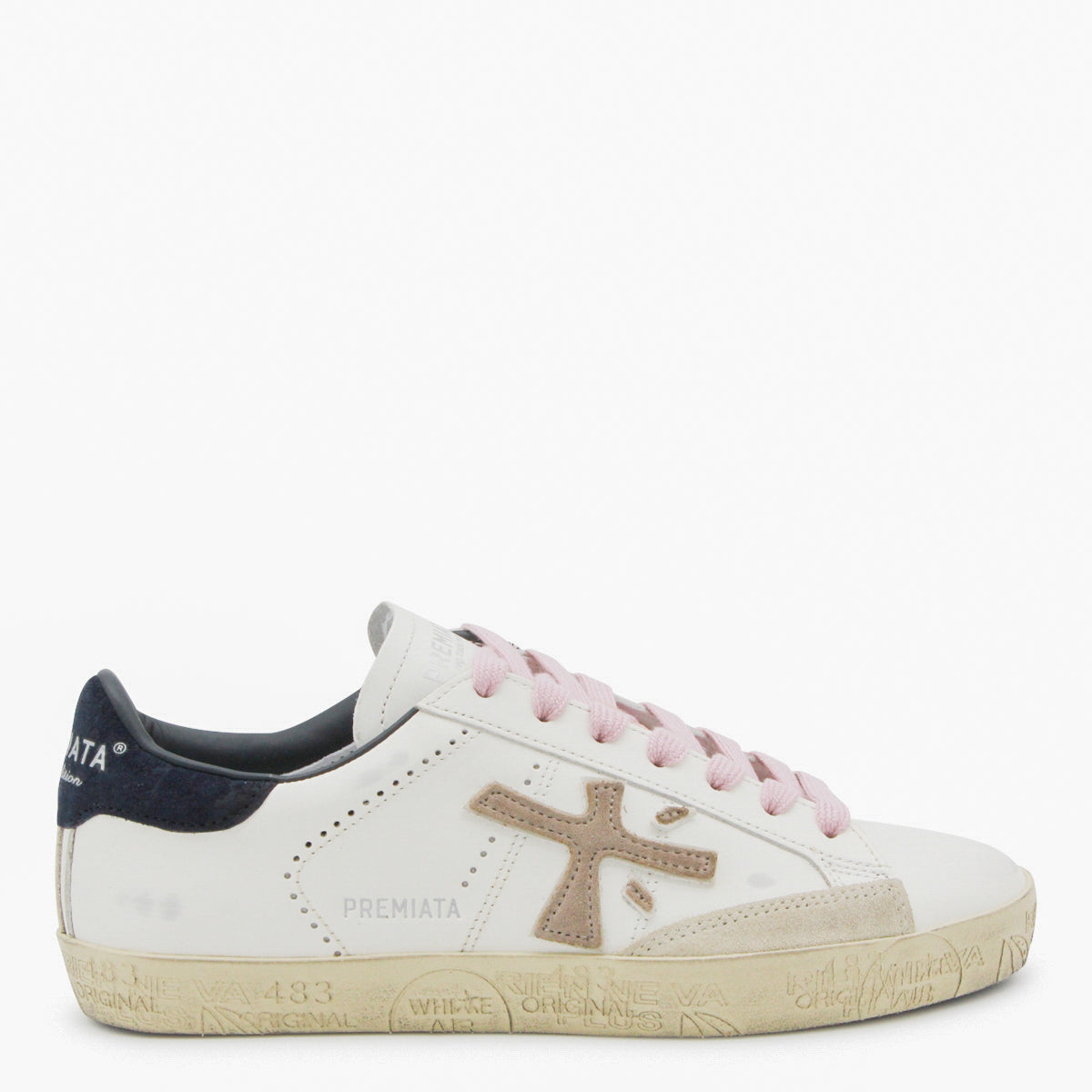 Premiata Sneakers White _cover Le El Sole
