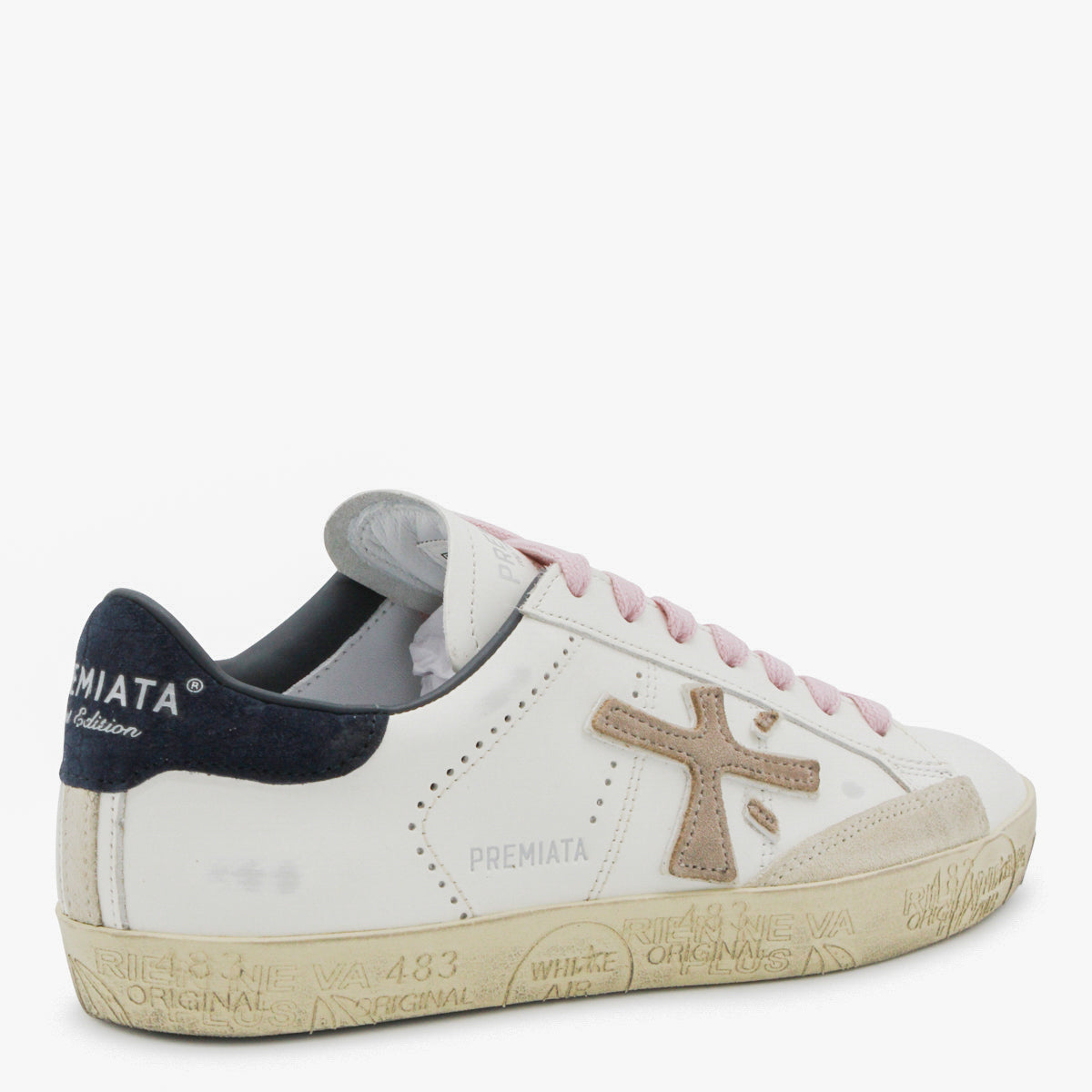 Premiata Sneakers White _cover Le El Sole