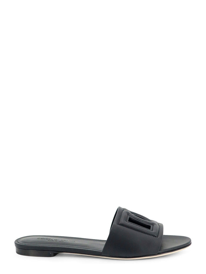 Dolce & Gabbana Sandals Black Leather