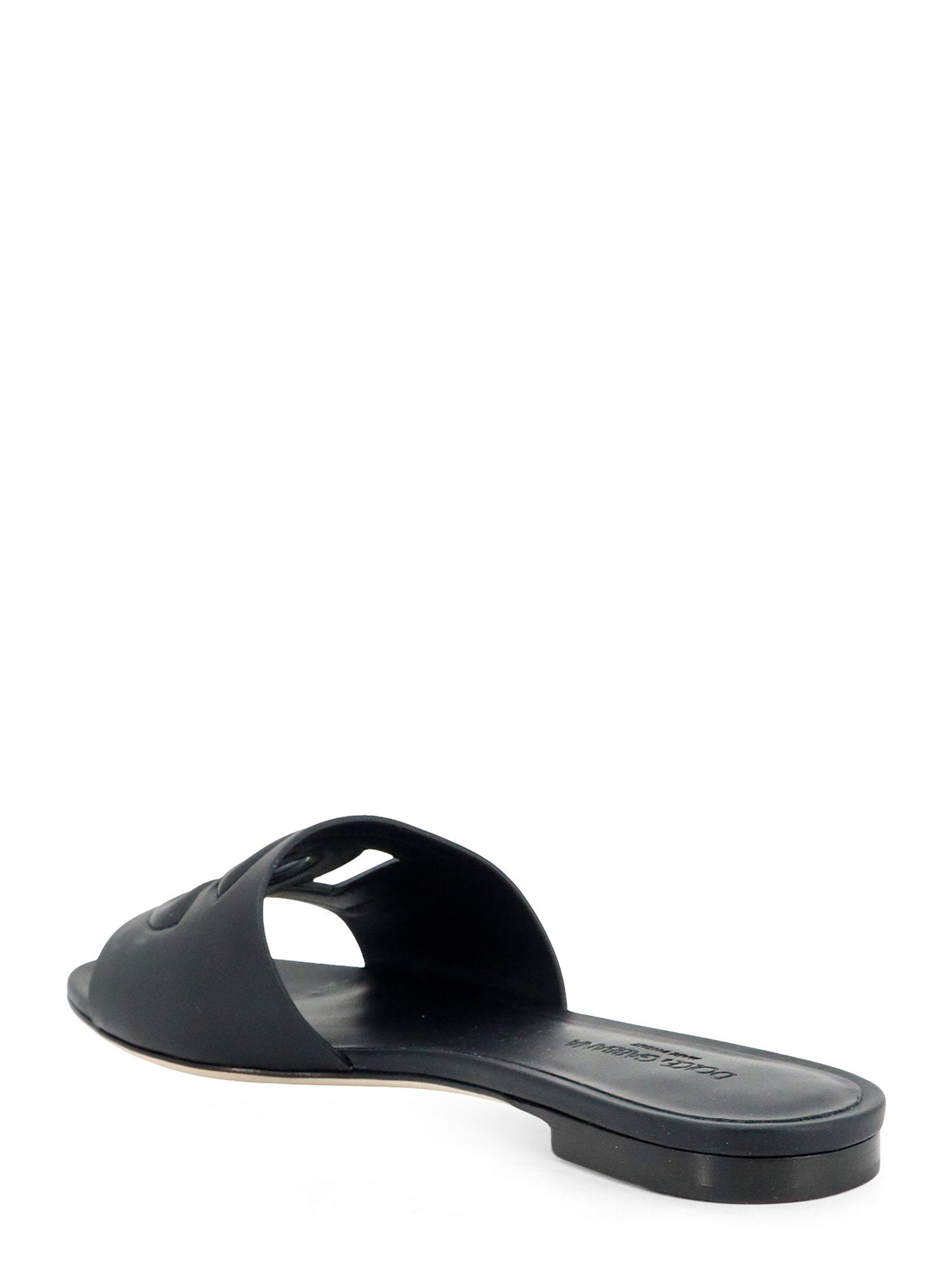 Dolce & Gabbana Sandals Black Leather