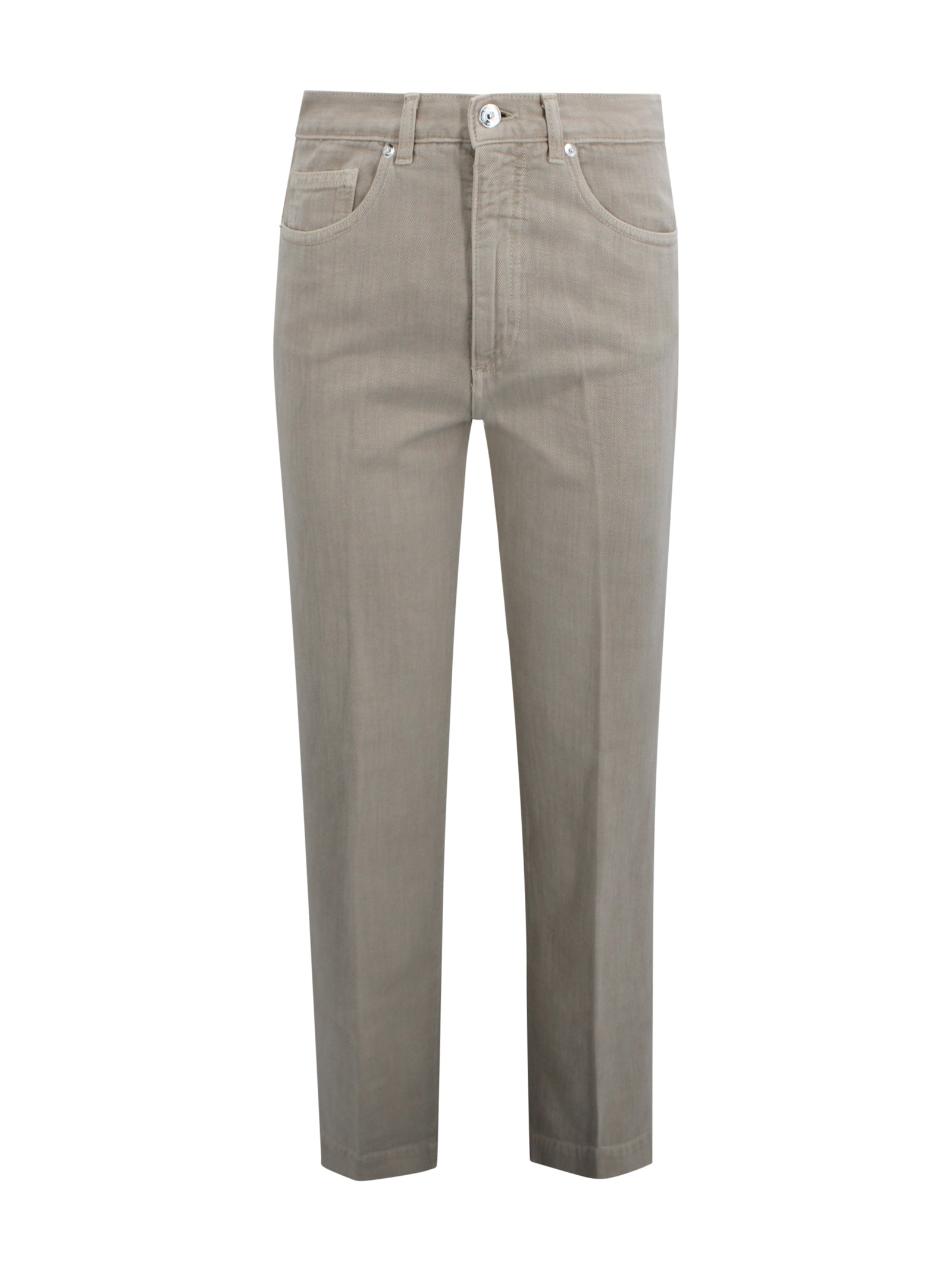 NINE IN THE MORNING Trousers Beige Cotton