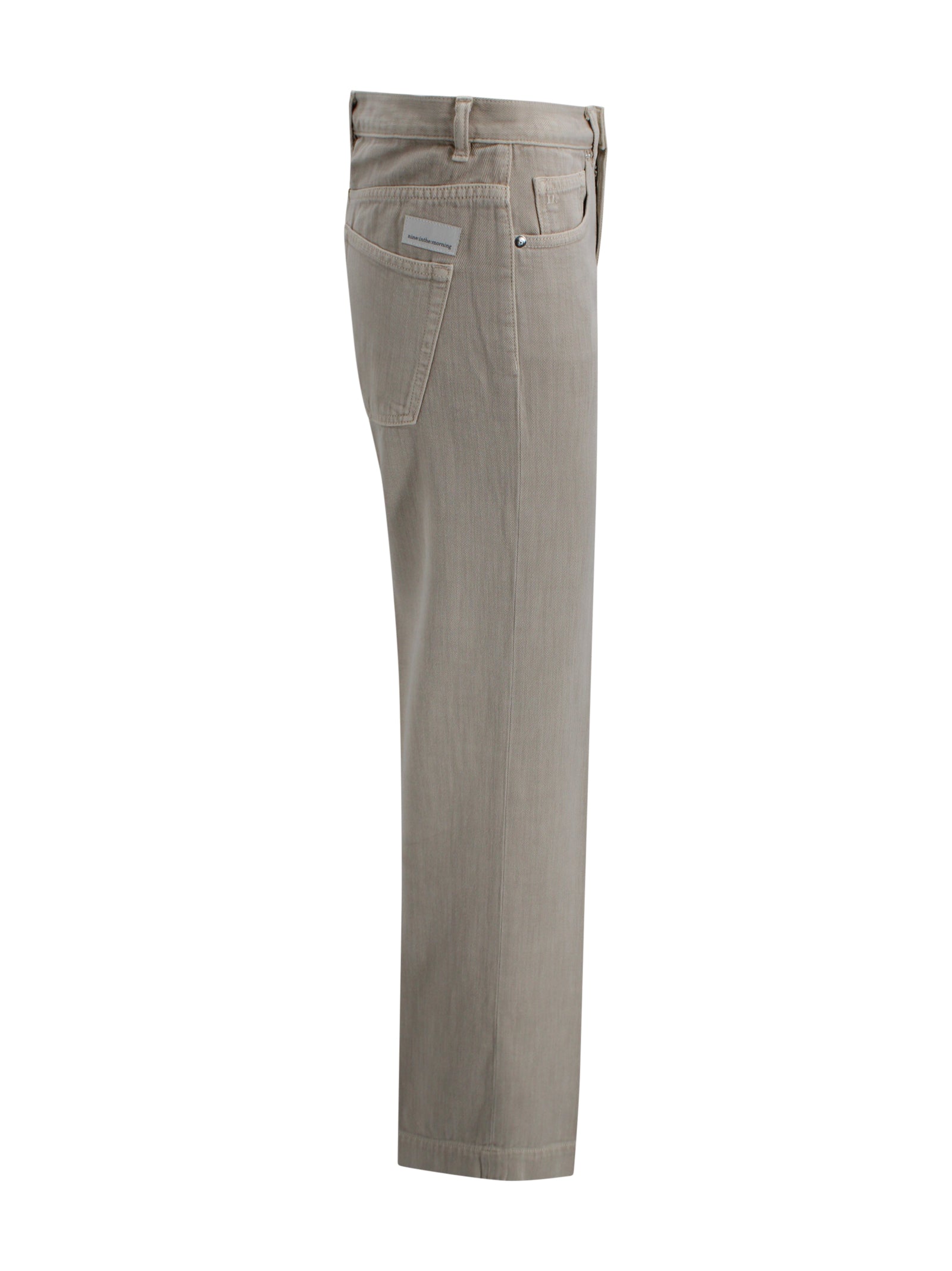NINE IN THE MORNING Trousers Beige Cotton