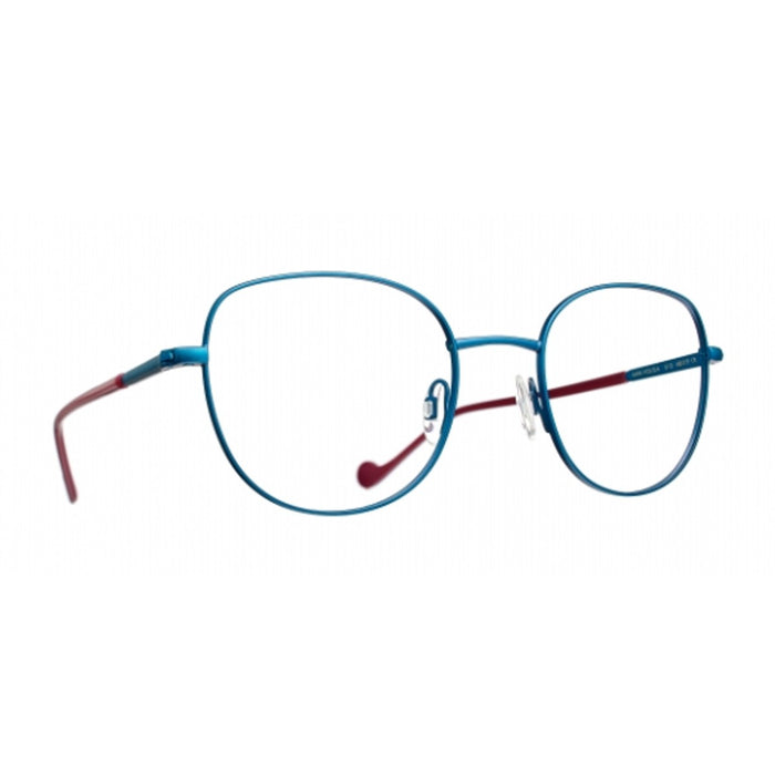 Caroline Abram Mini Volga Green Metallo Eyeglass Frames