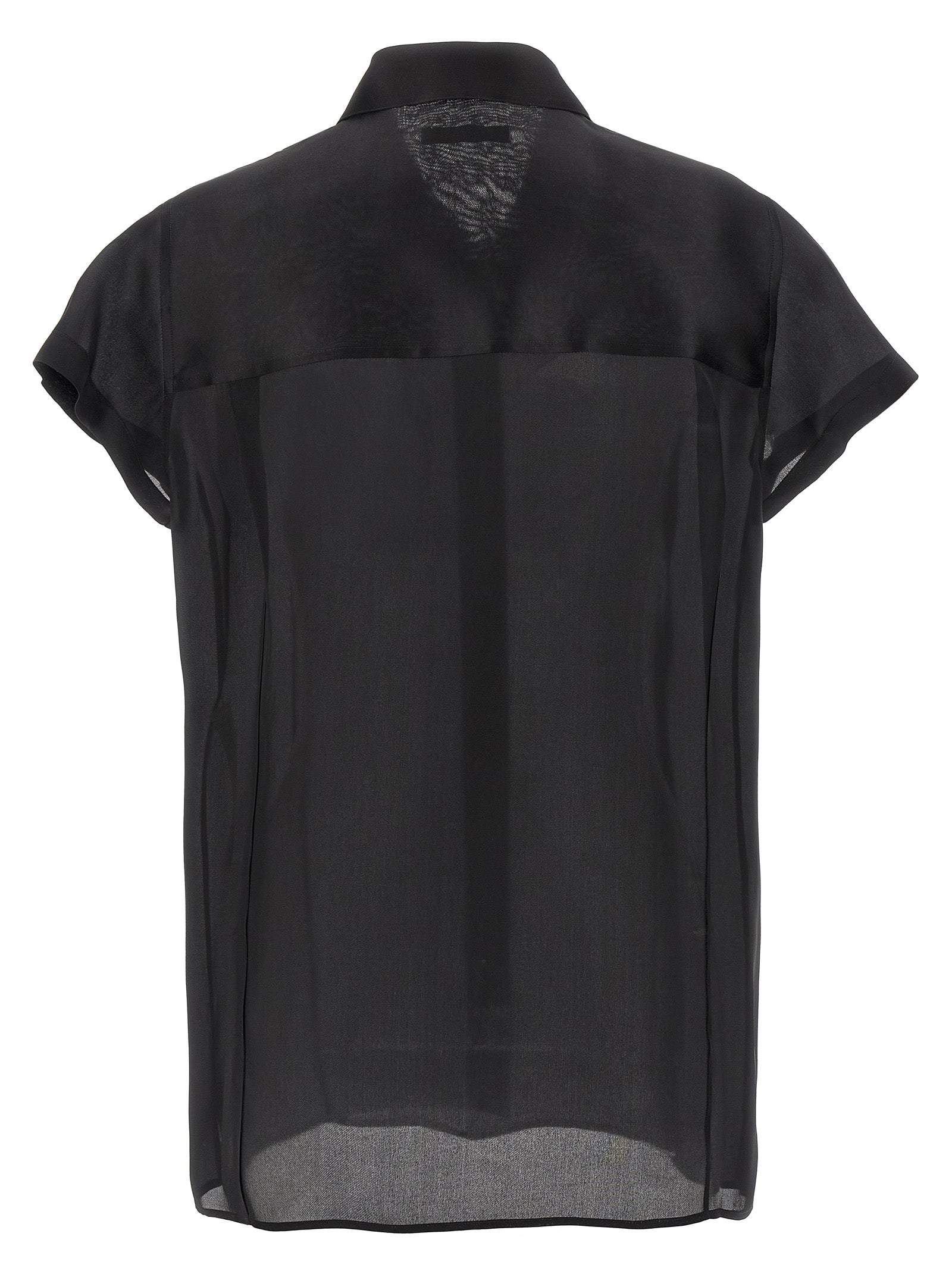 Keefe shirt Black Silk Shirt, Blouse