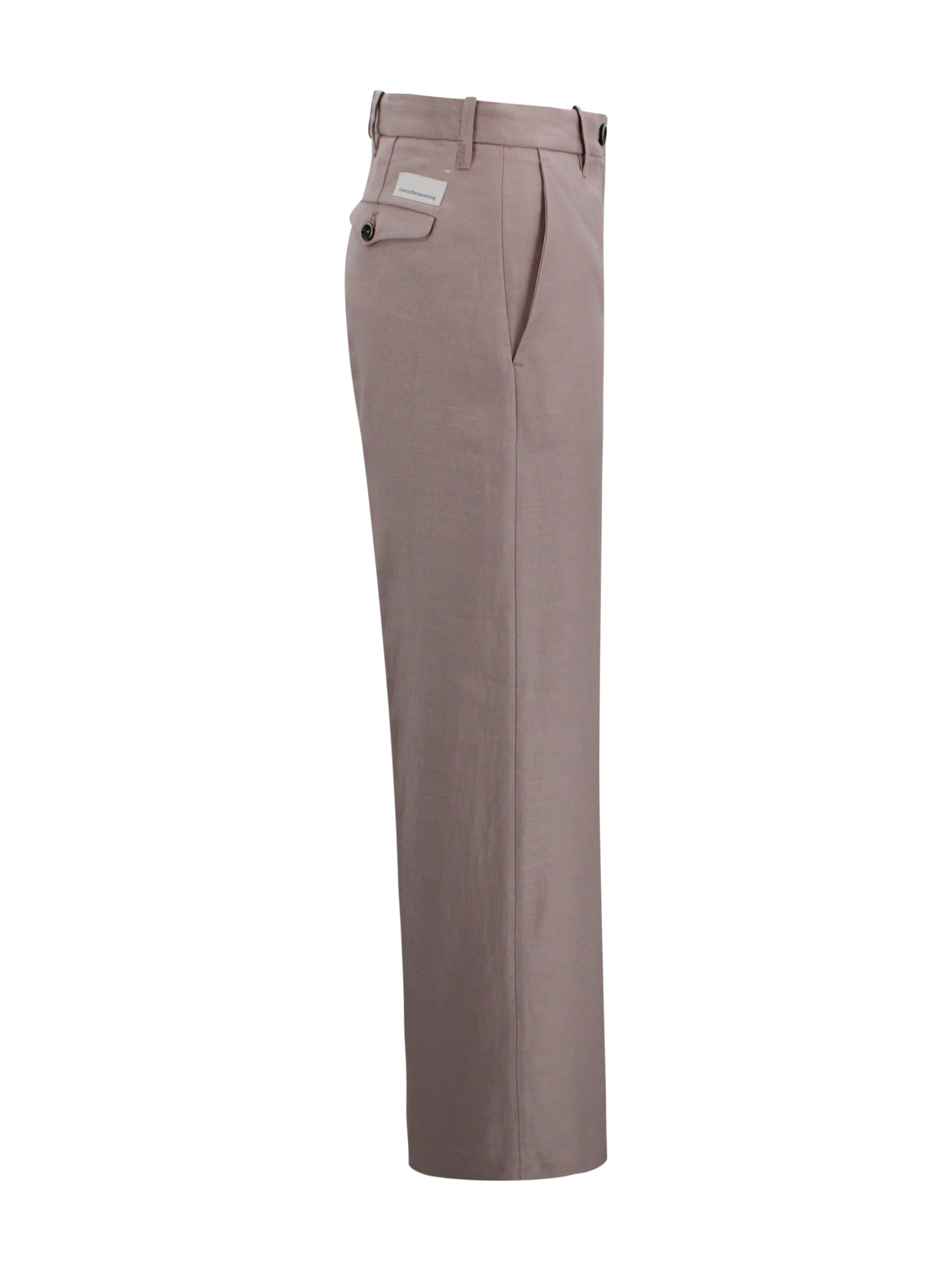NINE IN THE MORNING Trousers Antico Linen