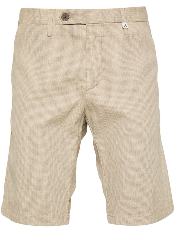 Myths Cotton 97% bermuda shorts in beige