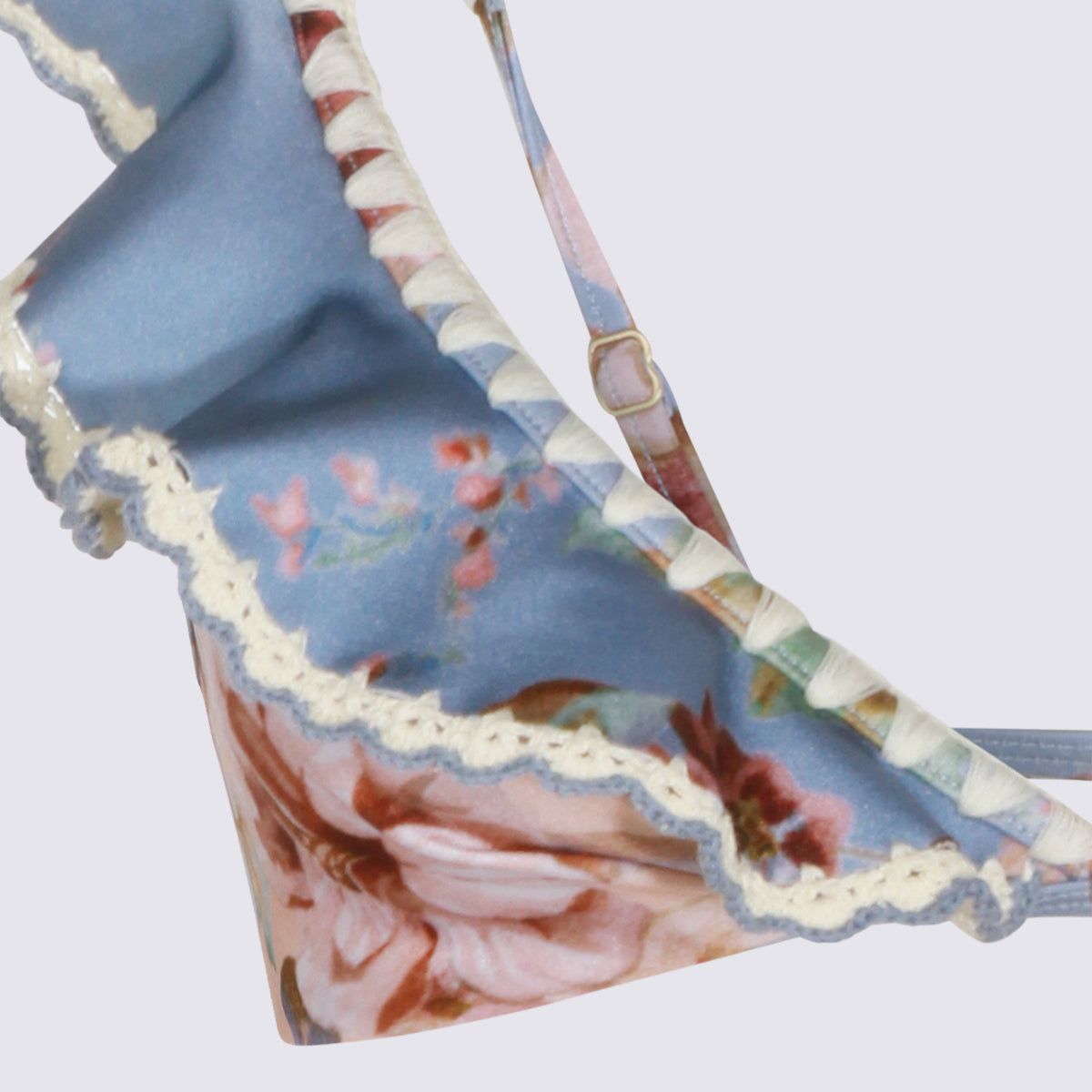 Zimmermann Sea Clothing Spliced Print Polyamide Elastane
