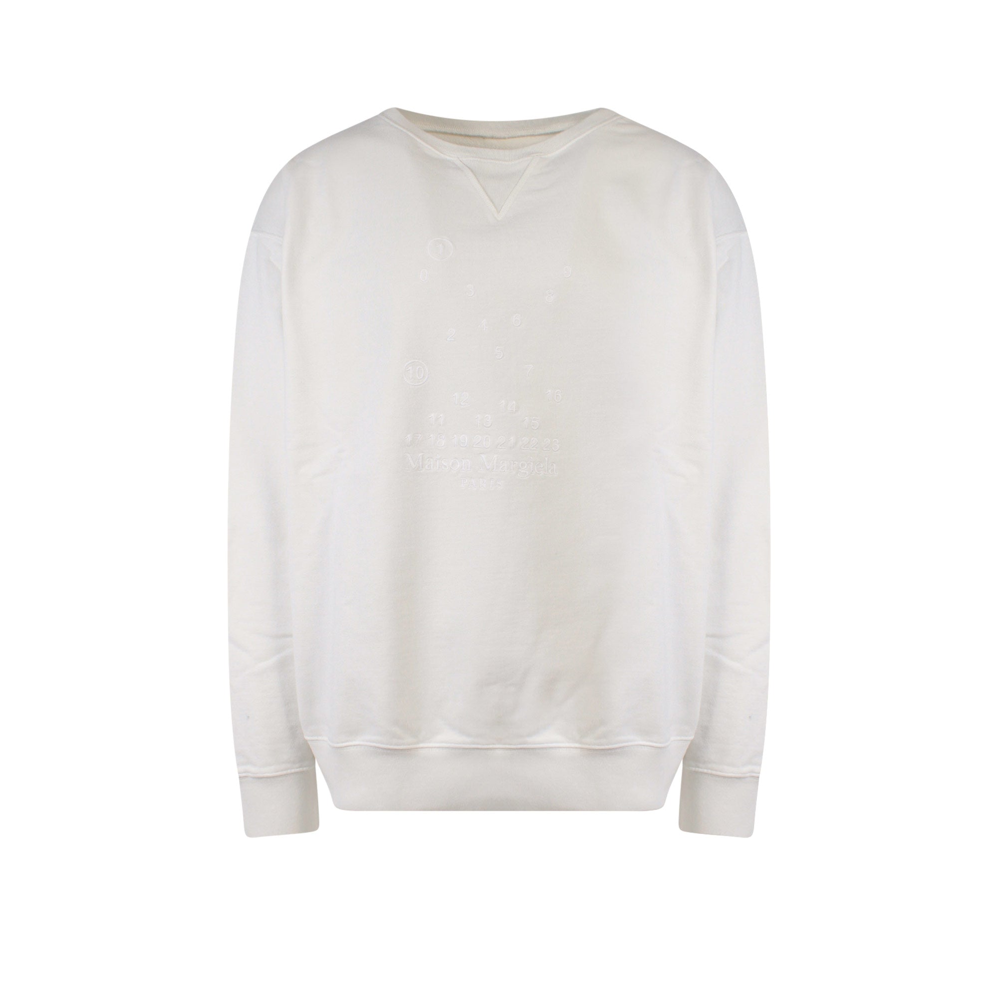 Maison Margiela Sweaters White Cotone