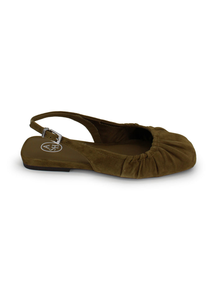 ASH Flat shoes Green Leather
