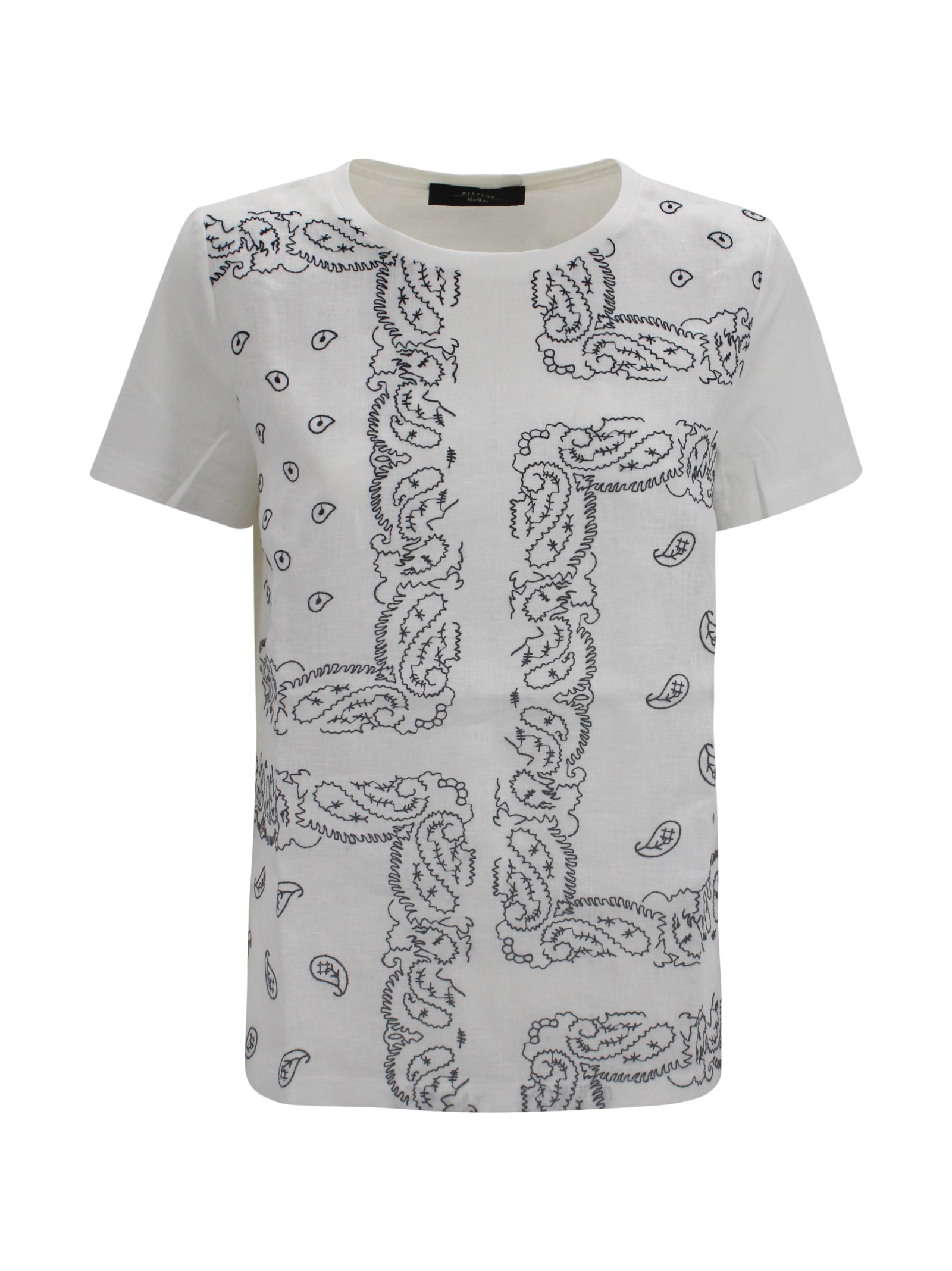 Max Mara Weekend Top White Cotton