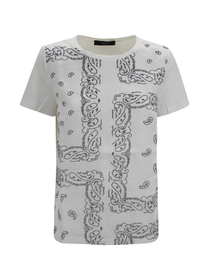 Max Mara Weekend Top White Cotton