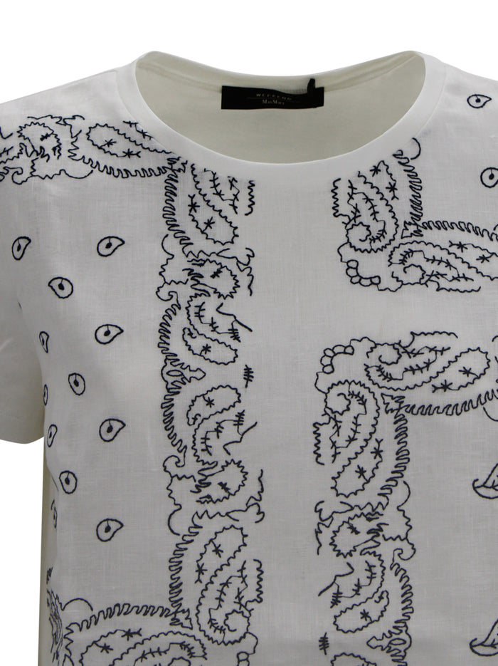 Max Mara Weekend Top White Cotton