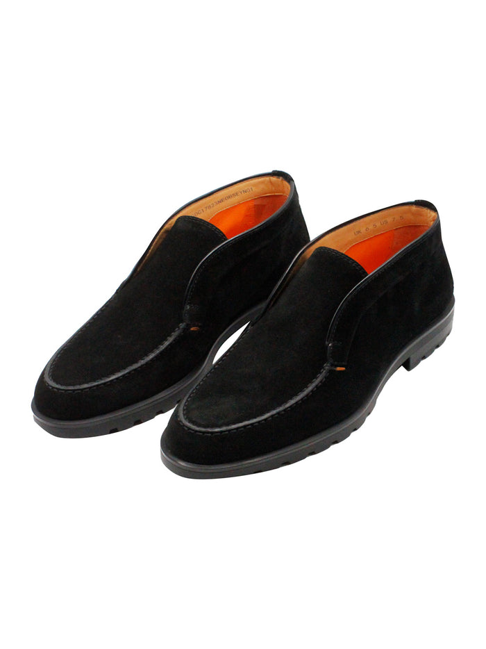 Santoni Flat Shoes Black 100le