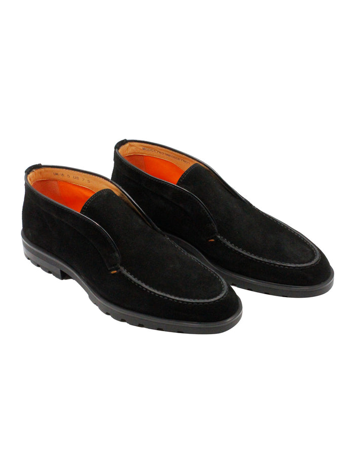 Santoni Flat Shoes Black 100le