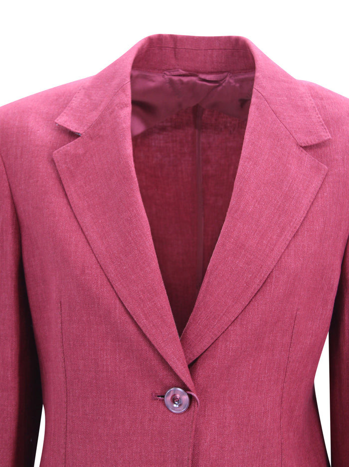 Max Mara Studio Jackets Brown Linen